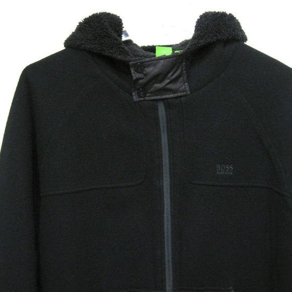 Hugo Boss Black Snuggle Hoodie Fleece Jacket Sz L - Picture 4 of 8